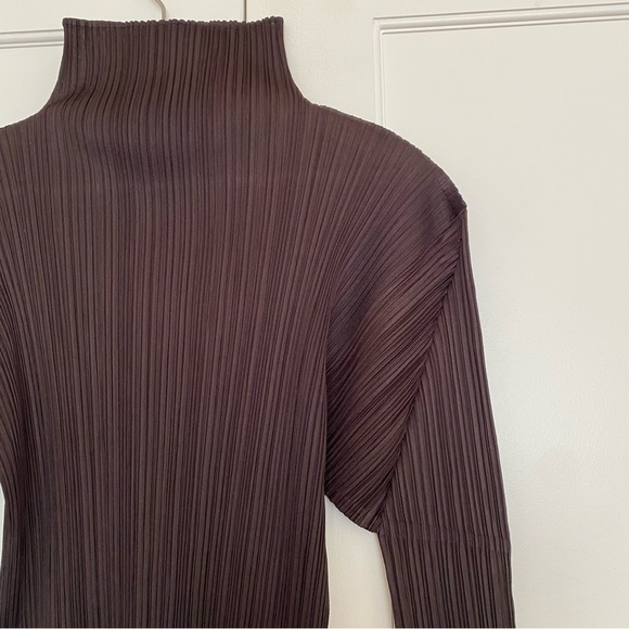 PLEATS PLEASE High neck pleated blouse PP93-JK064 - Picture 6 of 6